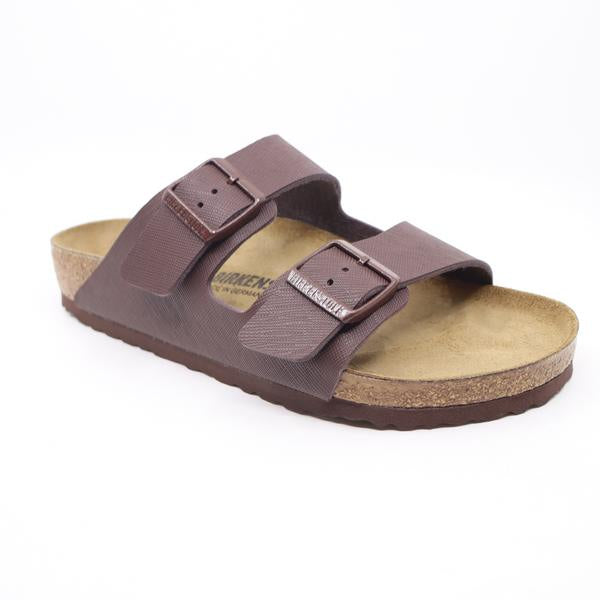 Birkenstock Arizona Saffiano Birko Flor Roast