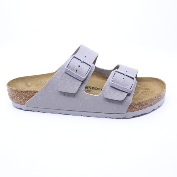 Birkenstock Arizona Saffiano Stone Coin