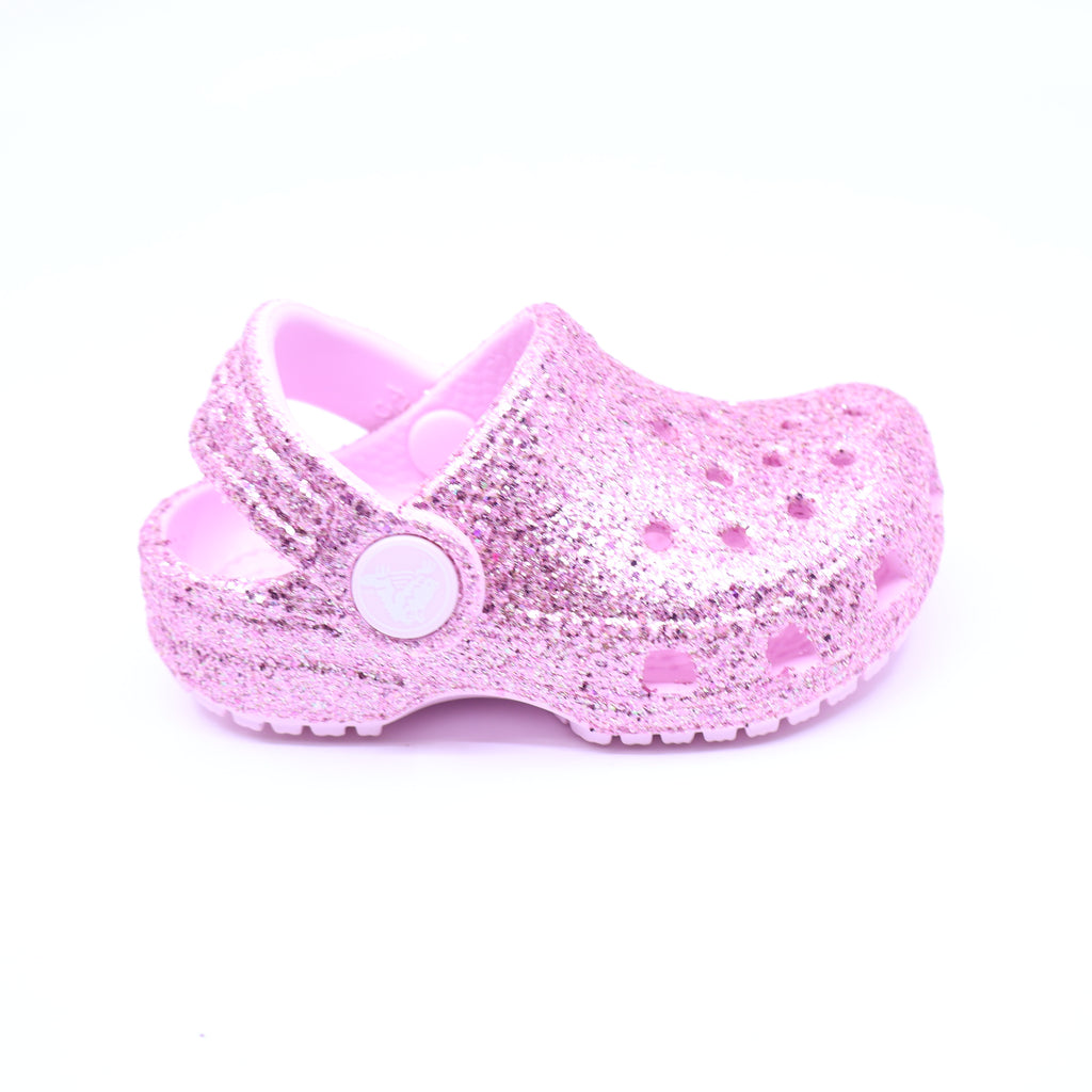 Crocs Classic Chunky Glitter Clog Toddler