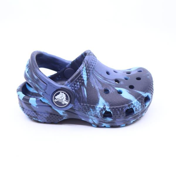 Crocs Classic Clog Toddler Marbled Blue