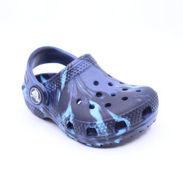 Crocs Classic Clog Toddler Marbled Blue