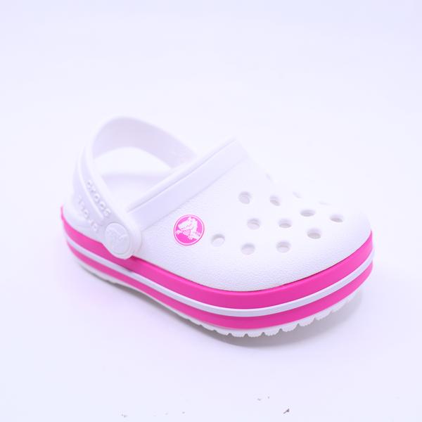 Crocband Clog Toddler White/Pink