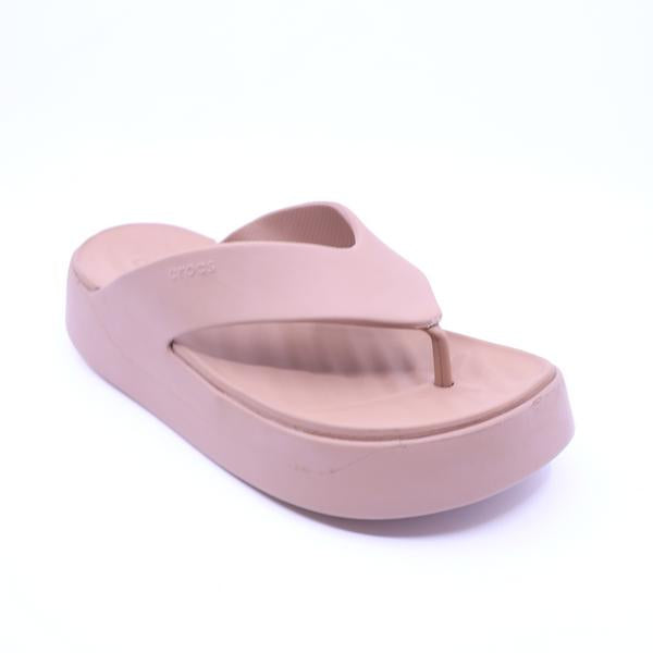 Crocs Getaway Platform Flip Milk Chocolate