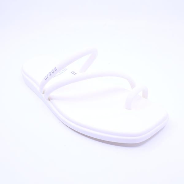 Crocs Miami Toe Loop Sandal Chalk