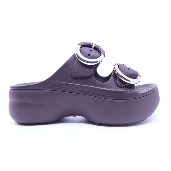 Crocs Saturday Platform Dipped Buckle Espresso