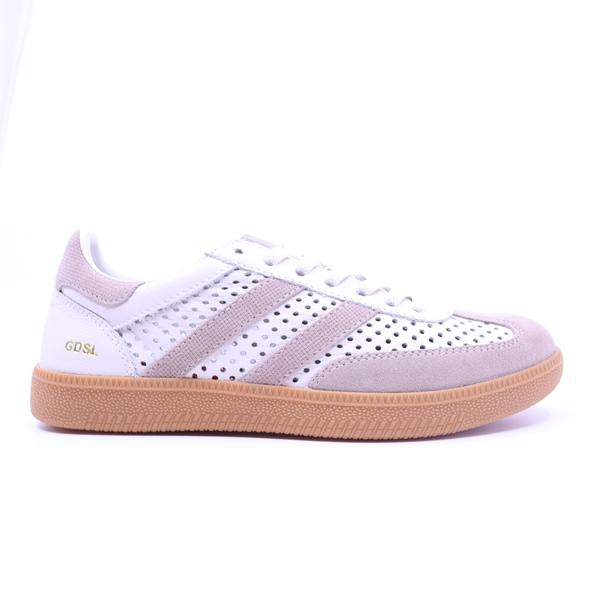 Goodsole Kindred Punched Beige Leather