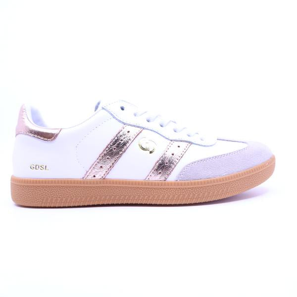 Goodsole 2001 Parallel White/Gold Leather