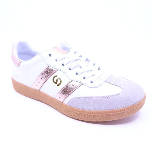 Goodsole 2001 Parallel White/Gold Leather