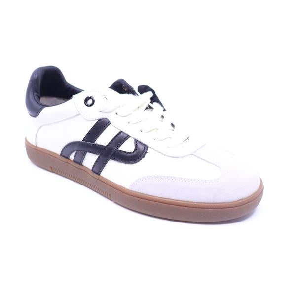 Hush Puppies Trackside White Black