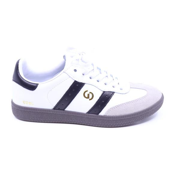 Goodsole 2001 Parallel White/Black Leather
