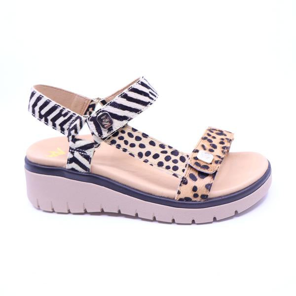 Mia Vita Candice Leopard Multi