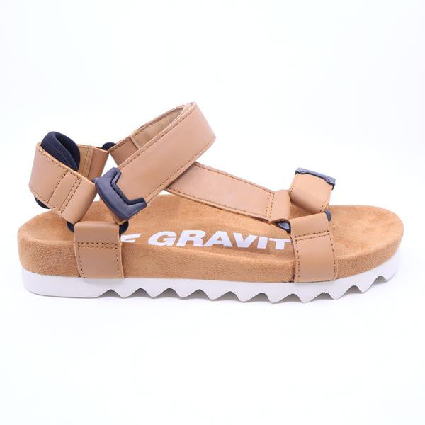 Rollie Sandal Tooth Wedge Soft Tan