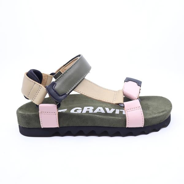 Rollie Sandal Tooth Wedge Blush Cameo