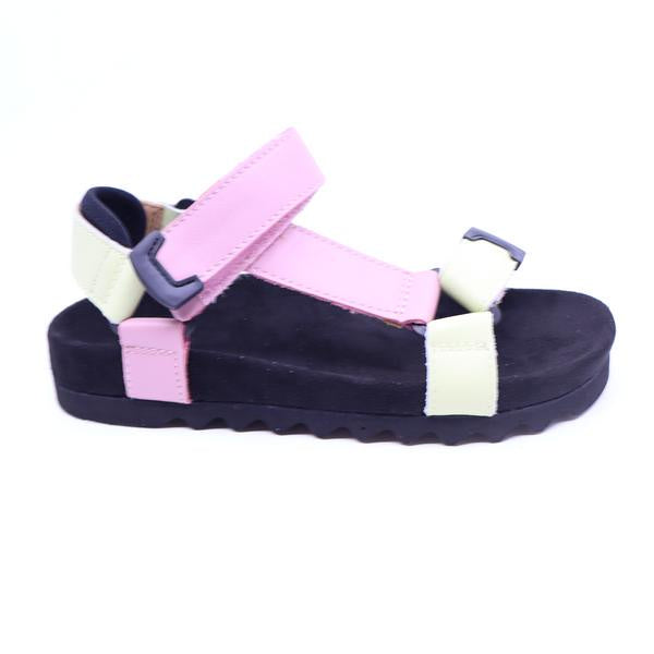 Rollie Sandal Tooth Wedge Sorbet