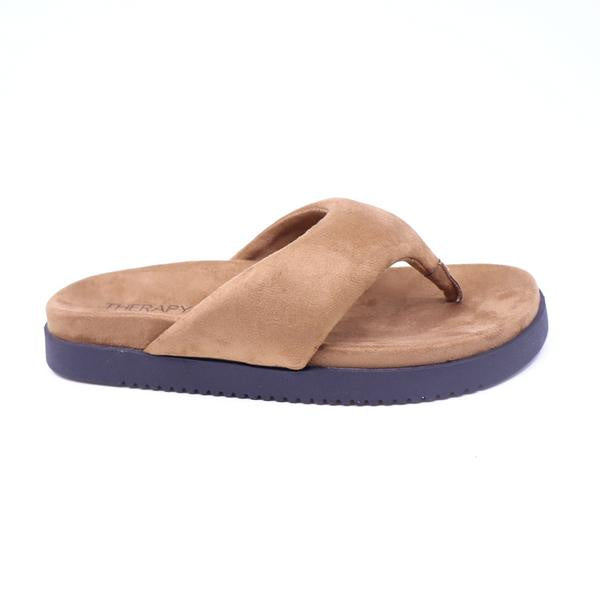 Therapy Radar Toffee Faux Suede